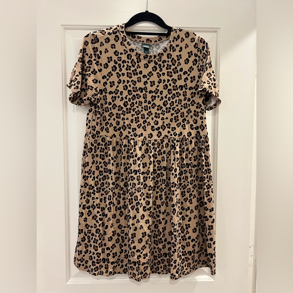 Wild Fable Tan Leopard Print Dress